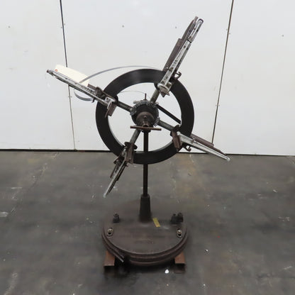 F.J. Littell 3001 No. 3 Press Feed Automatic Centering Reel Uncoiler 300 lb.
