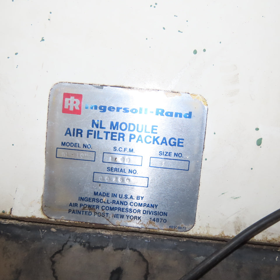 Ingersoll-Rand NL-100 NL Module Air Filter Package 1000 SCFM 4" Flanged