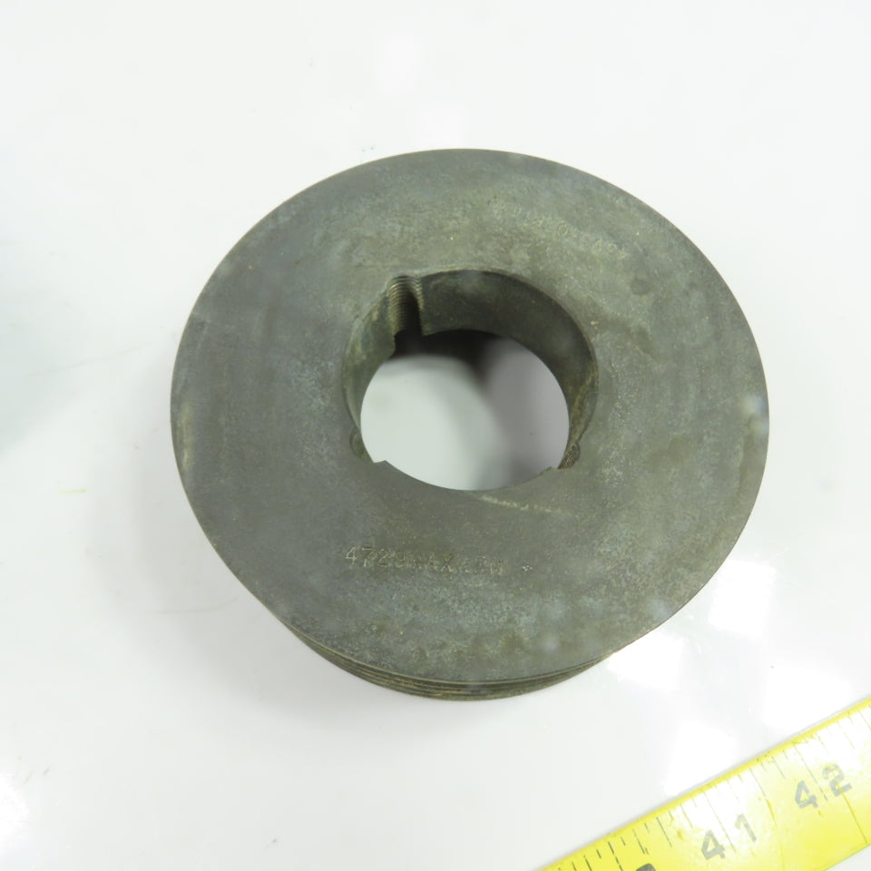 Martin 4 3V 530 TB 4-Groove 3V Belt Sheave Pulley 5.3" OD Taper Bushed Bore