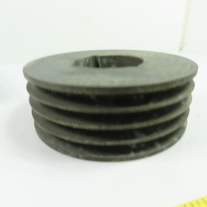 Martin 4 3V 530 TB 4-Groove 3V Belt Sheave Pulley 5.3" OD Taper Bushed Bore