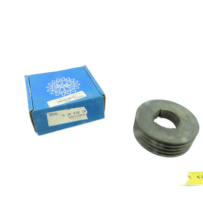 Martin 4 3V 530 TB 4-Groove 3V Belt Sheave Pulley 5.3" OD Taper Bushed Bore