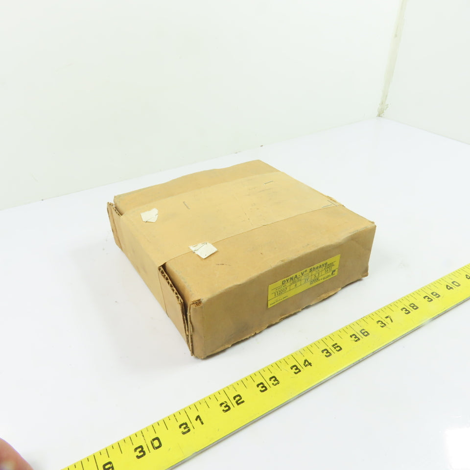 Dodge 112217 Dyna-V 4-Groove 3V Sheave 5.3" O.D. 1610 Bushing NEW