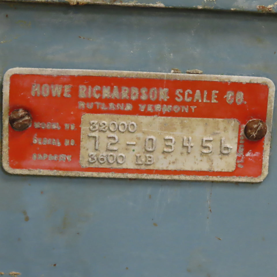 Howe Richardson Mechanical Dial Scale Indicator Head Stand 600 lb Cap