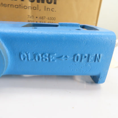 Allen-Sherman-Hoff 15587-1 12x6 Cylinder MTG & Gate Housing Hopper Valve Assy.