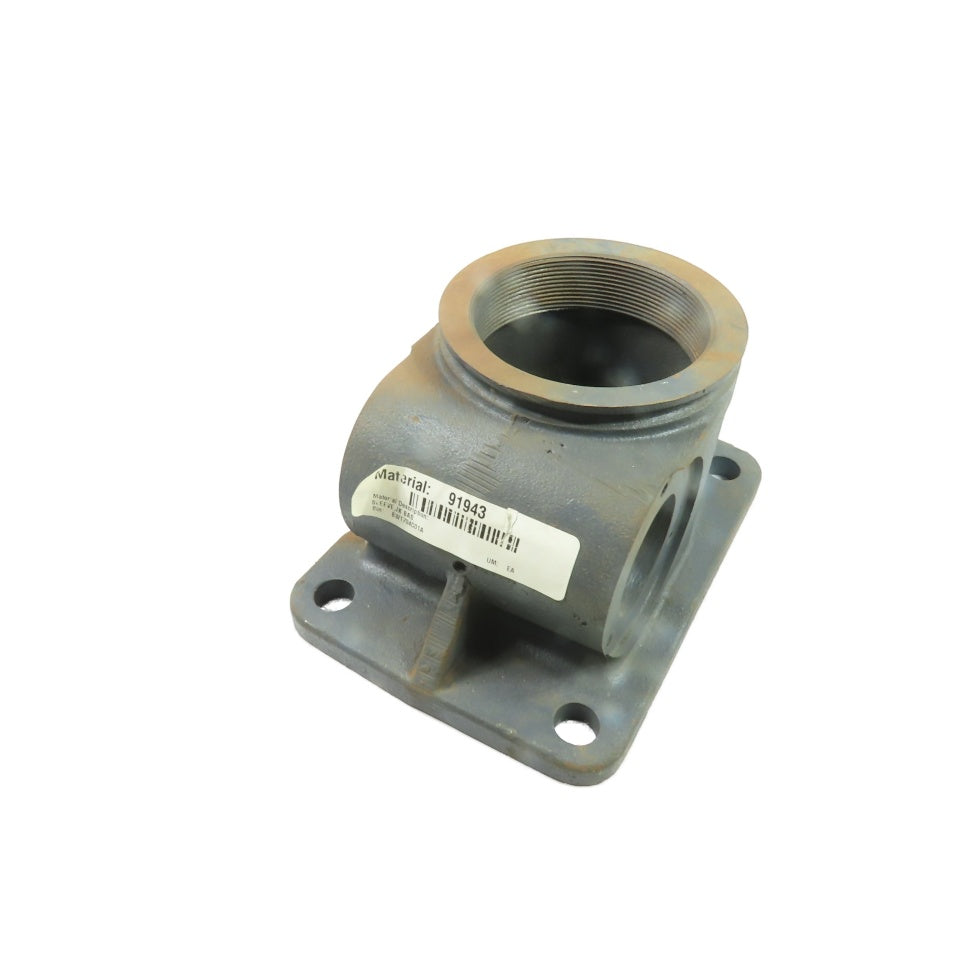Joyce 08640261 Cast Iron 4-Bolt Mount Machine Screw Jack Sleeve Housing