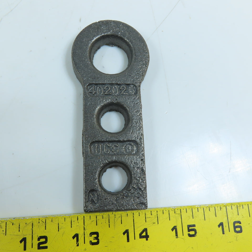 402026 Cast Iron Bar Stop W/Bolt Holes Lot of 8
