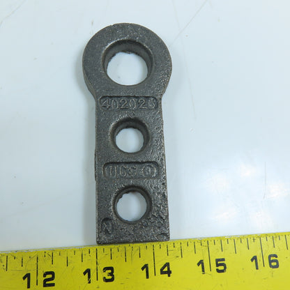 402026 Cast Iron Bar Stop W/Bolt Holes Lot of 8