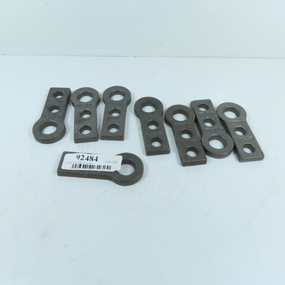 402026 Cast Iron Bar Stop W/Bolt Holes Lot of 8