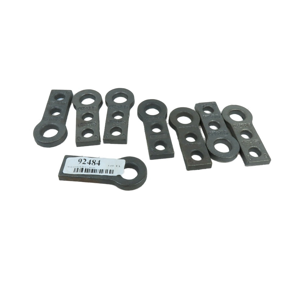 402026 Cast Iron Bar Stop W/Bolt Holes Lot of 8