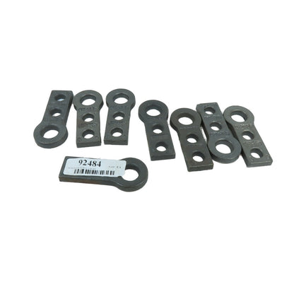 402026 Cast Iron Bar Stop W/Bolt Holes Lot of 8