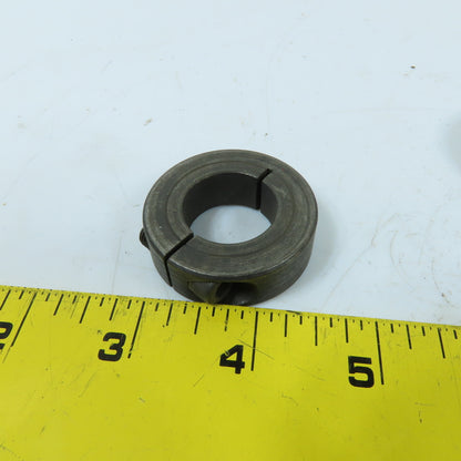 7/8" ID Split Clamp-Style Shaft Collar 1-5/8" OD x 1/2" Lot Of 10