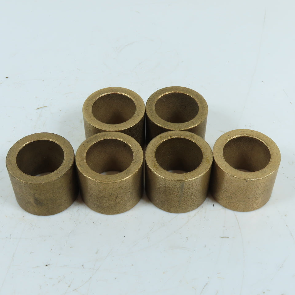 Bronze Sleeve Bushing 7/8" ID x 1-1/4" OD x 1" Long Lot Of 6