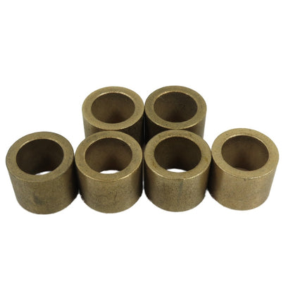 Bronze Sleeve Bushing 7/8" ID x 1-1/4" OD x 1" Long Lot Of 6