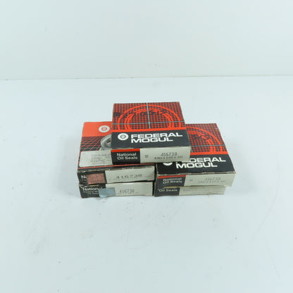 National 416738 Multi Purpose Oil Seal 2.062 x 3.190 x .437 Lot Of 5