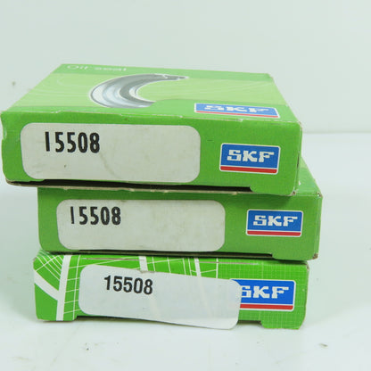 SKF 15508 Single Lip Nitrile Oil Seal Lot of 3