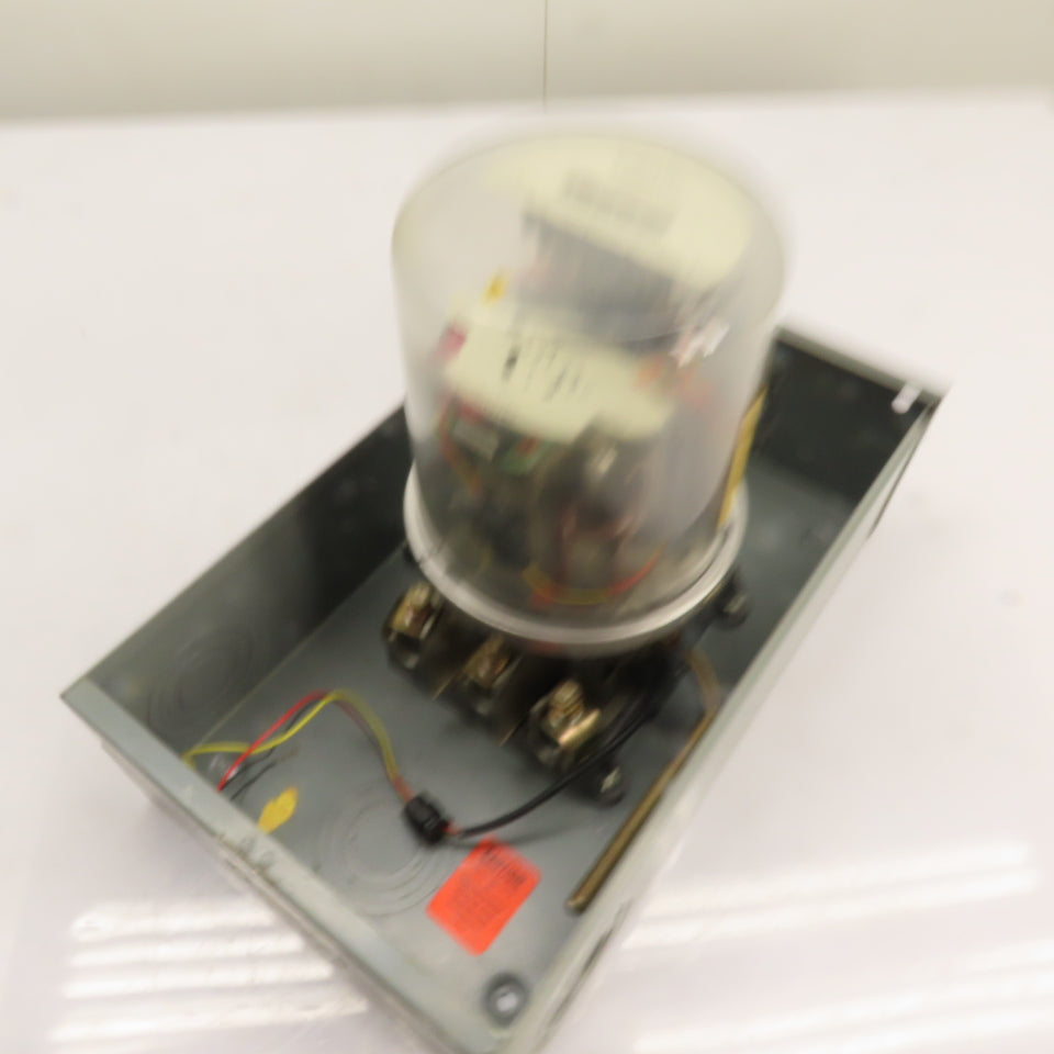 3Ph Meter Socket Enclosure 480V W/ Sangamo Watthour Meter
