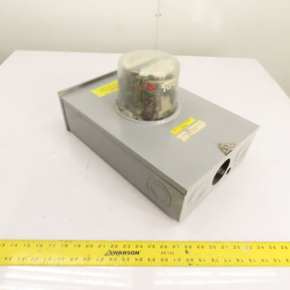 3Ph Meter Socket Enclosure 480V W/ Sangamo S2S Watthour Meter