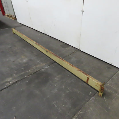 9' (108") x 4" x 1-1/2" Round Pin Pallet Racking Beam Shelf Used