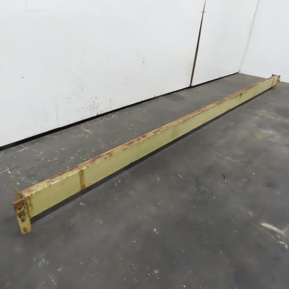 9' (108") x 4" x 1-1/2" Round Pin Pallet Racking Beam Shelf Used