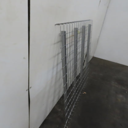 48" x 46" W 3 Channel Double Waterfall Pallet Rack Welded Wire Decking USED