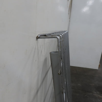48" x 46" W 3 Channel Double Waterfall Pallet Rack Welded Wire Decking USED