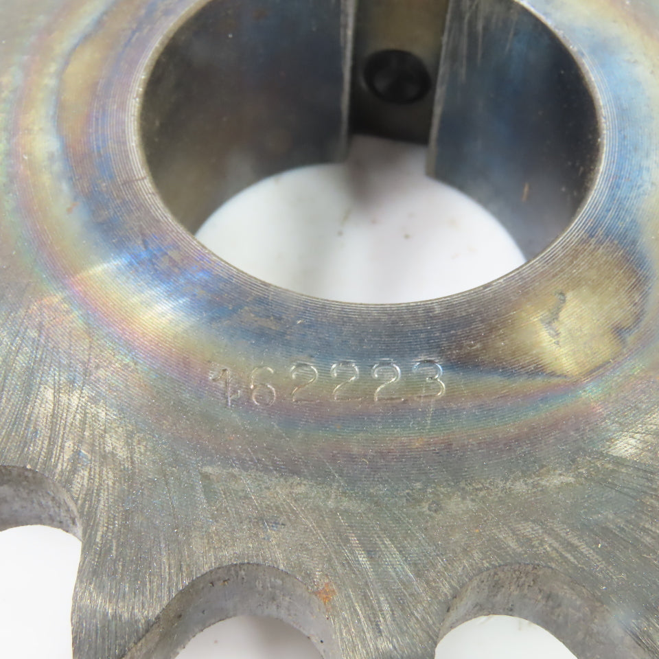 Clyde Bergemann 162223 16-Tooth Single Strand Roller Chain Sprocket 1-9/16" Bore