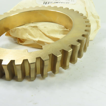 Clyde Industries 175455 40 Tooth Aluminum Bronze Worm Gear 3-3/4" Bore 3/4" W