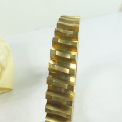 Clyde Industries 175455 40 Tooth Aluminum Bronze Worm Gear 3-3/4" Bore 3/4" W