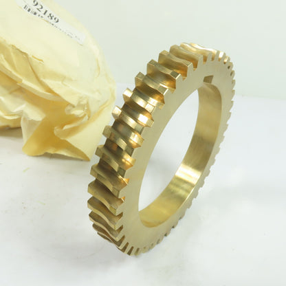 Clyde Industries 175455 40 Tooth Aluminum Bronze Worm Gear 3-3/4" Bore 3/4" W