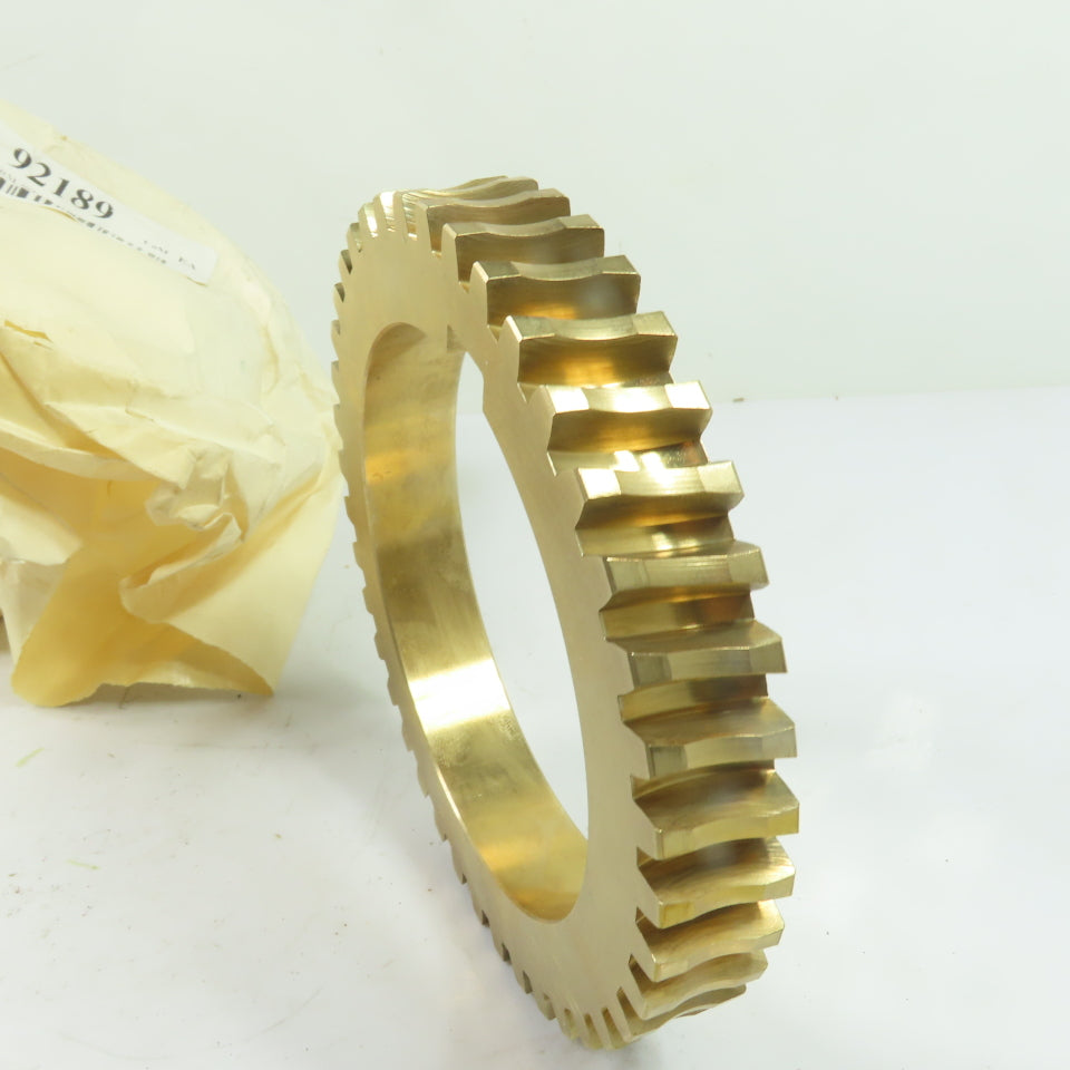 Clyde Industries 175455 40 Tooth Aluminum Bronze Worm Gear 3-3/4" Bore 3/4" W