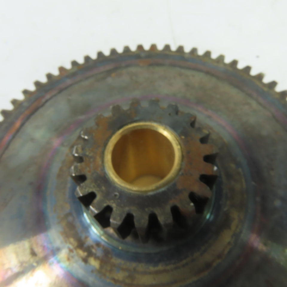 L-67458-XR Dual Sprocket Spur Gear 4-5/16" To 1-5/16"OD 9/16" Bore