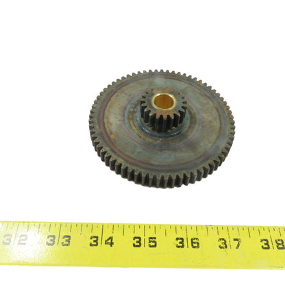 L-67458-XR Dual Sprocket Spur Gear 4-5/16" To 1-5/16"OD 9/16" Bore