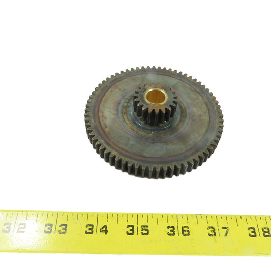 L-67458-XR Dual Sprocket Spur Gear 4-5/16" To 1-5/16"OD 9/16" Bore