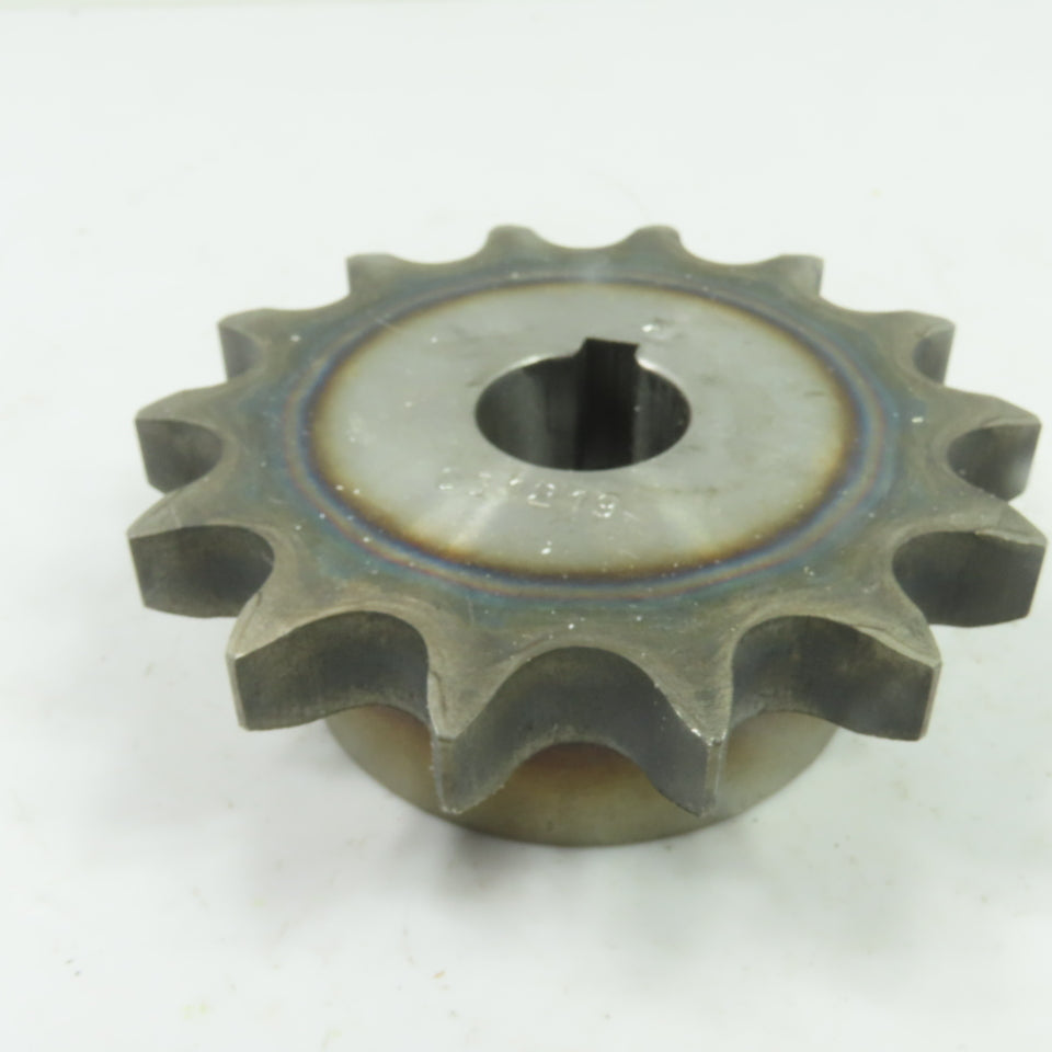 Clyde Industries 031219 14 Tooth Single Strand Chain Sprocket 7/8" Bore