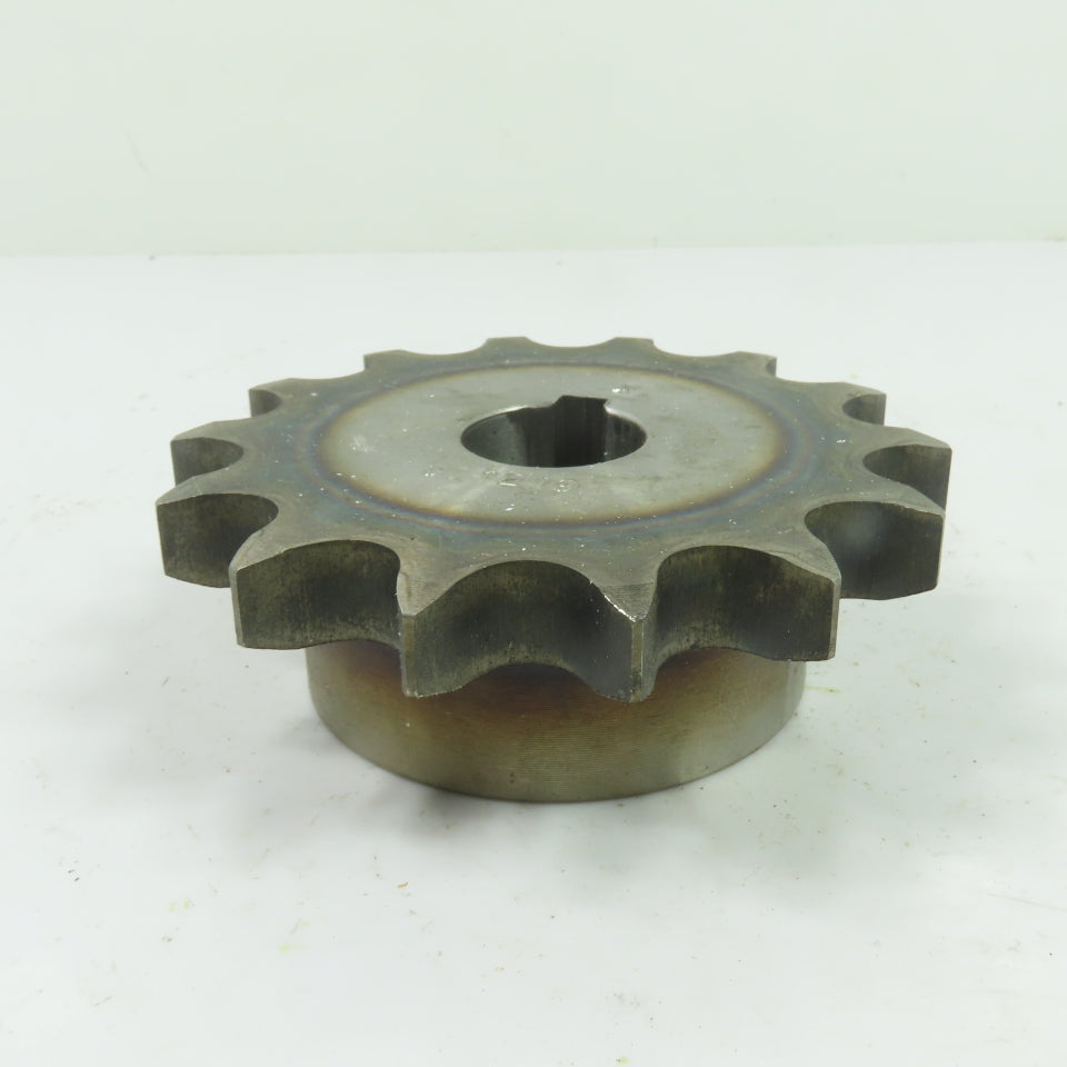 Clyde Industries 031219 14 Tooth Single Strand Chain Sprocket 7/8" Bore