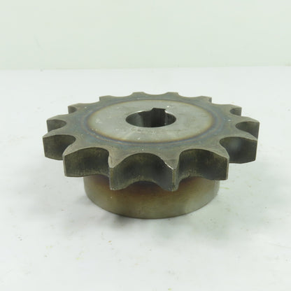 Clyde Industries 031219 14 Tooth Single Strand Chain Sprocket 7/8" Bore