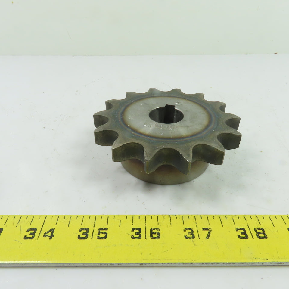 Clyde Industries 031219 14 Tooth Single Strand Chain Sprocket 7/8" Bore