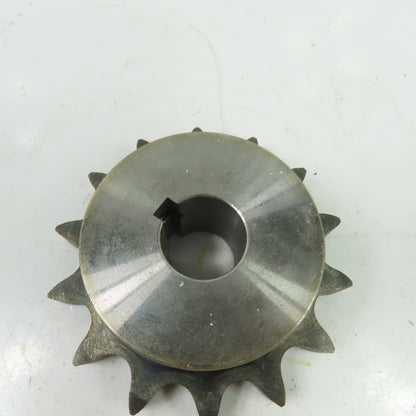 Clyde Industries 031219 14 Tooth Single Strand Chain Sprocket 7/8" Bore