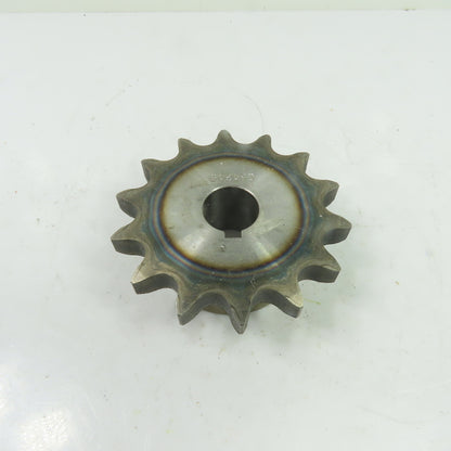 Clyde Industries 031219 14 Tooth Single Strand Chain Sprocket 7/8" Bore