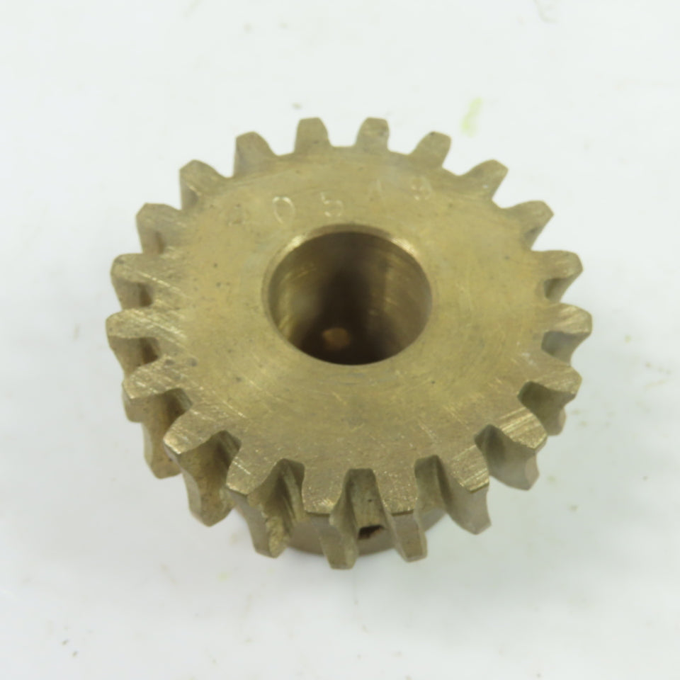 40549 20-Tooth Bronze Spur Worm Gear 5/8" Bore