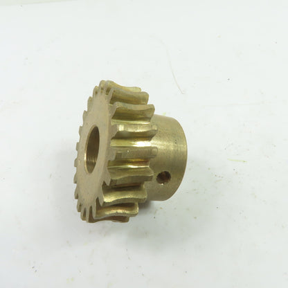 40549 20-Tooth Bronze Spur Worm Gear 5/8" Bore