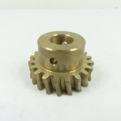 40549 20-Tooth Bronze Spur Worm Gear 5/8" Bore