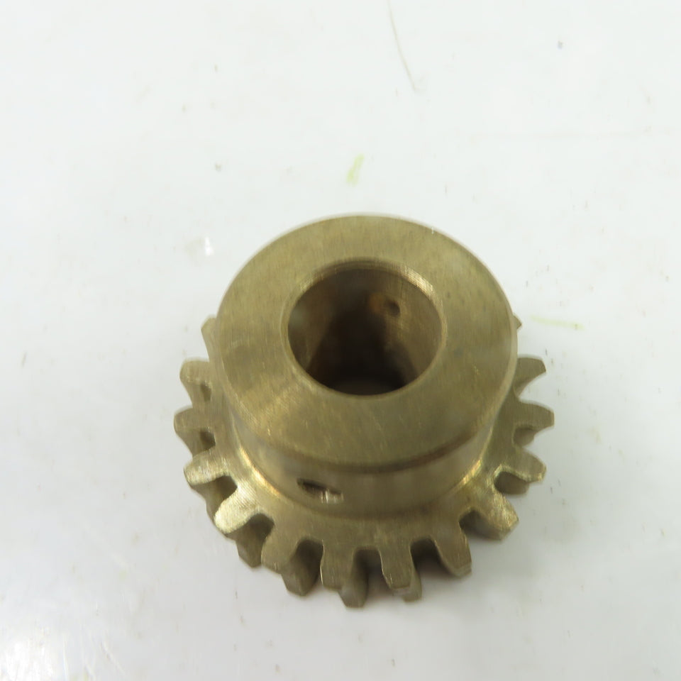 40549 20-Tooth Bronze Spur Worm Gear 5/8" Bore