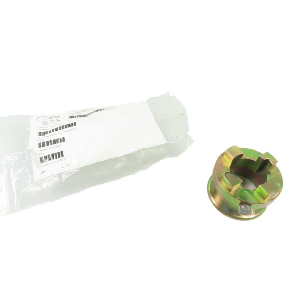 Clyde Bergemann 92214 082656 Coupling Hub Assembly NEW
