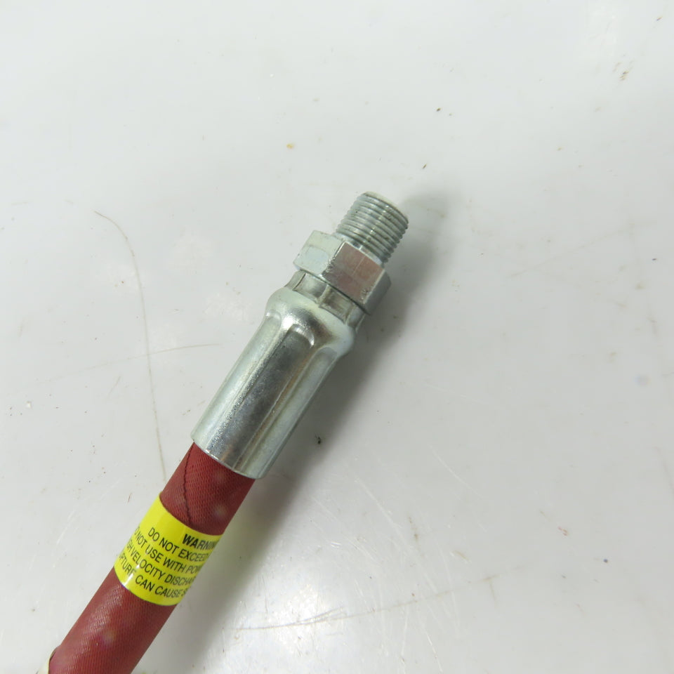 Alemite 317850-2 24" Elastomeric Grease Gun Extension Hose 4800PSI