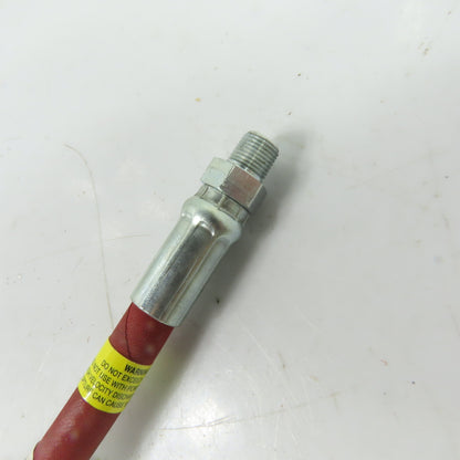 Alemite 317850-2 24" Elastomeric Grease Gun Extension Hose 4800PSI