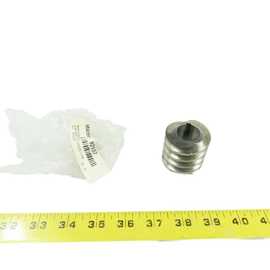 Worm Gear 7/8" Bore 1-3/4" OD 1-3/4" Long