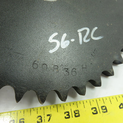 Martin 60B36H 36 Tooth Single Strand Roller Chain Sprocket 9" OD 1-1/2" Bore