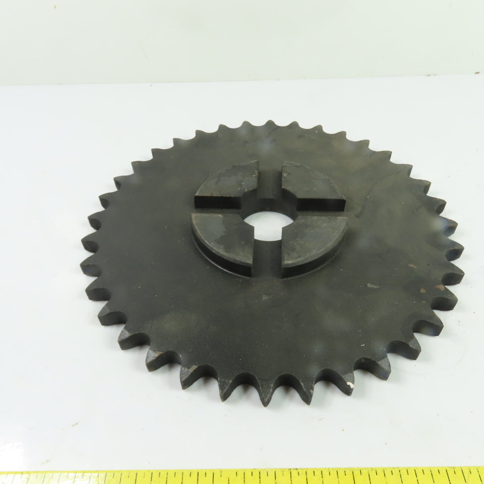 Martin 60B36H 36 Tooth Single Strand Roller Chain Sprocket 9" OD 1-1/2" Bore