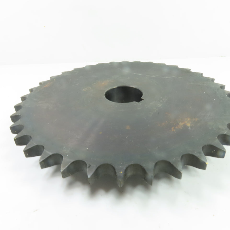 IEI 162226 40 Tooth Single Strand Roller Chain Sprocket 9" OD 40mm Bore